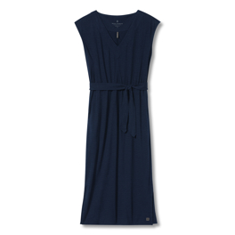 Royal Robbins Vacationer Dress Women’s Dresses Blue Main Front 55472
