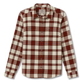 Royal Robbins Lieback Organic Cotton Flannel L/S Women’s Shirts Red Main Front