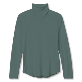 Royal Robbins Vacationer Turtleneck L/S Women’s Shirts Blue, Green Main Front 79038