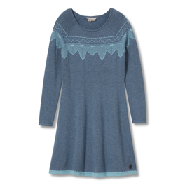 Royal Robbins All Season Sweater Dress Women’s Dresses Blue Main Front 62870