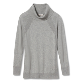 Royal Robbins Westlands Funnel Neck Women’s Sweaters Grey Main Front 62875