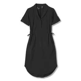 Royal Robbins Spotless Traveler Dress S/S Women’s Dresses Black Main Front 44810