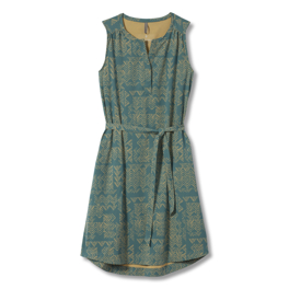 Royal Robbins Spotless Traveler Tank Dress Women’s Dresses Green Main Front 55295