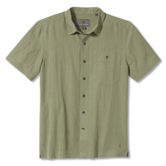 Royal Robbins Mojave Pucker Dry S/S Men’s Shirts Green Main Front 30860
