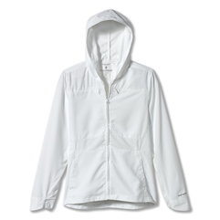 Royal Robbins Bug Barrier Expedition Full Zip Hoody Women’s Jackets White Main Front 30364
