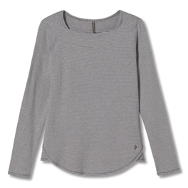 Royal Robbins Kickback Organic Cotton Square Neck Women’s Sweaters Khaki Main Front 40072