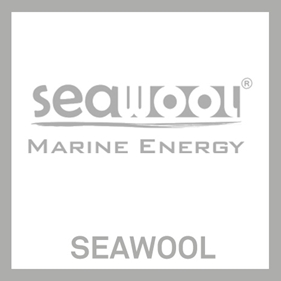 Seawool material made from ground oyster shells.