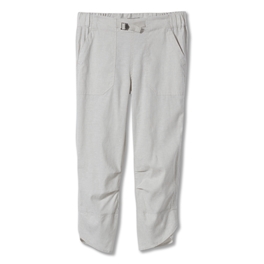 Royal Robbins Hempline Capri Women’s Pants White Main Front 30794