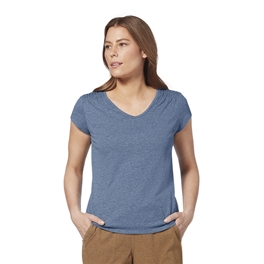 Royal Robbins Women’s T-shirts & Tanks Blue Model Close-up 55782