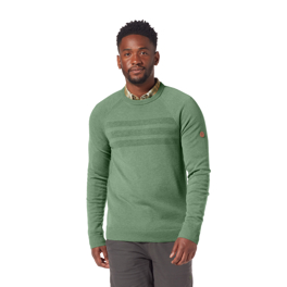 Royal Robbins Men’s Sweaters Green Model Close-up 61860