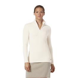 Royal Robbins Women’s Sweaters White Model Close-up