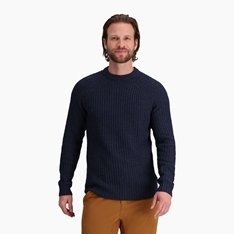 Royal Robbins Men’s Sweaters Blue Model Close-up 77470
