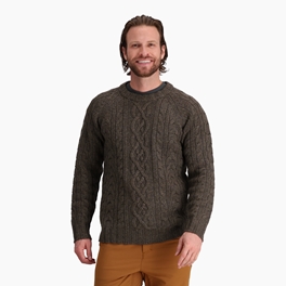 Royal Robbins Men’s Sweaters Black, Grey, Brown Model Close-up 77476
