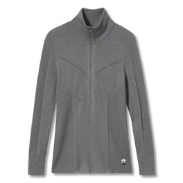 Royal Robbins Ventour 1/2 Zip Sweater Women’s Sweaters Grey Main Front 62855