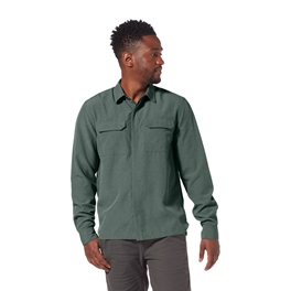 Royal Robbins Men’s Shirts Green Model Close-up 61896