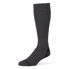 Royal Robbins Bug Barrier Venture Compression Sock Unisex Socks Grey Main Front 51822
