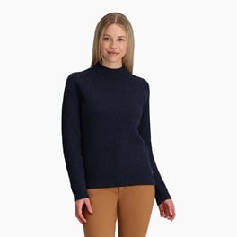 Royal Robbins Women’s Sweaters Blue Model Close-up 77561