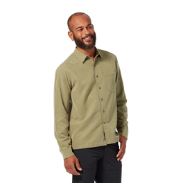 Royal Robbins Men’s Shirts Brown, Green Model Close-up 51573